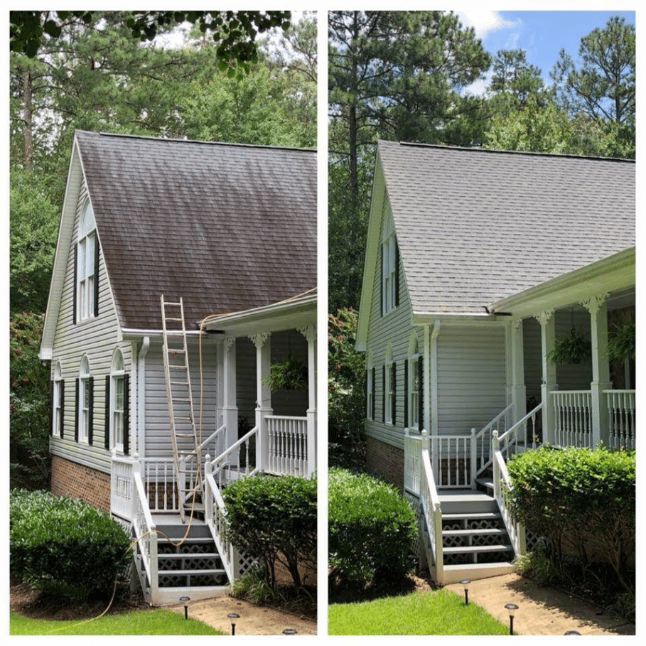 spotless abode asphalt roof washing